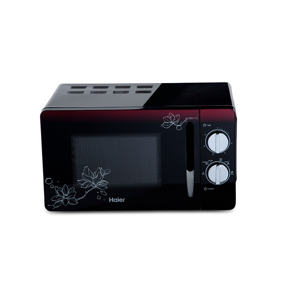 Haier 20L Black Solo Microwave Oven